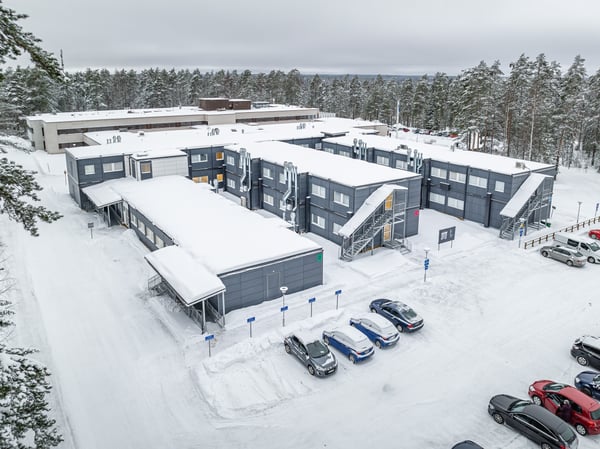 Toimivat ja valoisat väistötilat Nastolan terveyskeskukselle