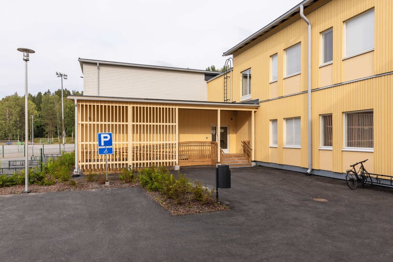 A16 modulaarinen koulurakennus