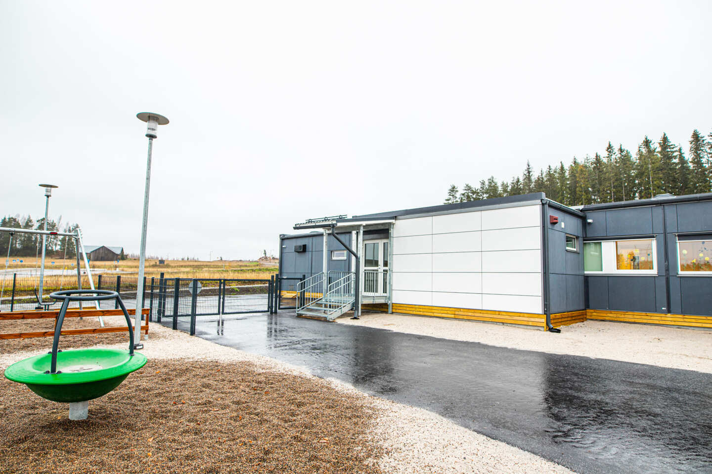 Länsi-Orimattilan modulaarinen päiväkotirakennus
